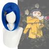 Coraline The Secret Door Cosplay Wig With Hightemperature Silk For Role Play And Costume Parties