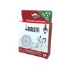 Bialetti Spare Parts with 3 Gaskets and 1 Plate for Moka Express, Fiammetta, Break, Happy, Dama, Moka Timer, and Rainbow (6 Cups)