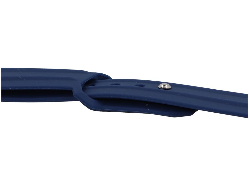 New GlacierX Silicone Synthwave Midnight Blue Smartwatch Strap for Apple Watch 42/44/45/49mm Navy Blue