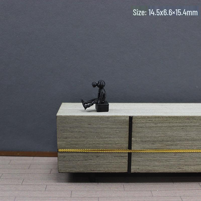 Миниатюрный кукольный домик, художественный декор, модель для фотографии