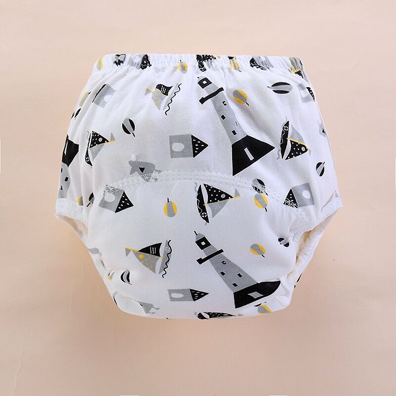 Детские тренировочные штаны Нижнее белье Стираемые подгузники Многоразовые хлопковые дышащие подгузники