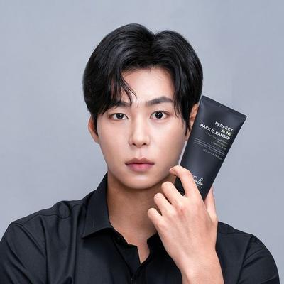 Foellie Homme Tea Tree Clay Pack 200 мл Устранение акне + Сужение пор + Уменьшение черных точек Функциональный 3 в 1