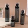 30/60/100/120Ml Spray Bottle Travel Dispenser Empty Transparent/Black Makeup Alcohol Ultra-Fine Mist Face Hydration Portable