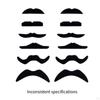 12 Pieces Halloween Mustache Set Costume Accessory for Pretend Play
