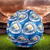 Football team City FC Print Size 5 Soccer Ball, Standard Match Football for Sports Game and Team Practice, Ideal Gift for Soccer Fans
