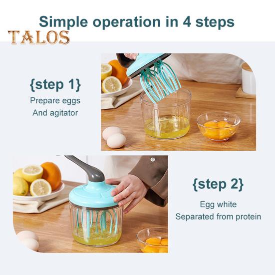 Миксер для взбивания яиц, многоразовый съемный ABS, отличный ручной венчик для взбивания сливок, устройство для взбивания яиц для дома