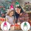 Xmas Tree/Santa's Hat/Elk Merry Christmas LED Hairband Christmas Cosplay Headband  Cosplay Party