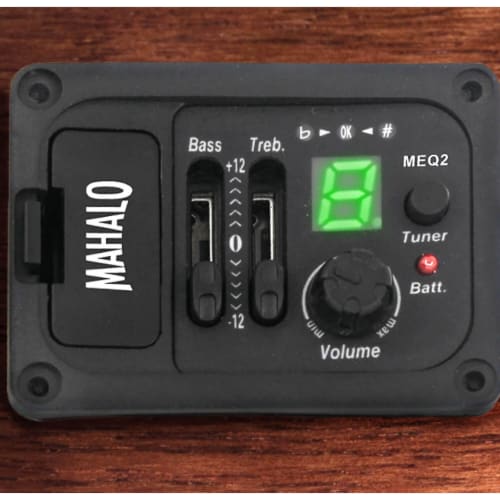 MAHALO Pearl Series Concert Ukulele with Solid Sitka Spruce Top and Pickup, MP2E