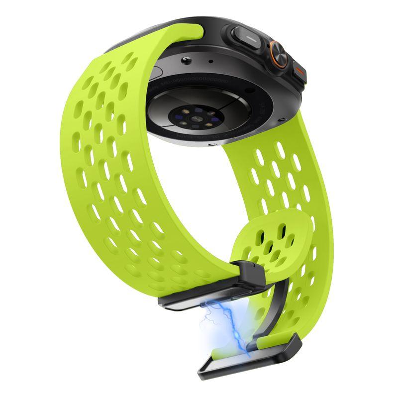 Силиконовый ремешок для часов Samsung Galaxy Watch Ultra, мягкий дышащий водонепроницаемый ремешок для часов Galaxy Watch Ultra 47 мм