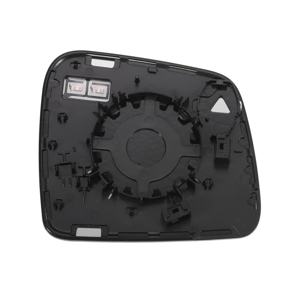 X AUTOHAUX Rearview Left Driver Side Mirror Glass Replacement for Dodge and Grand Cherokee White Glass with Backing 2014-2019 Duran, Jeep, (Heated