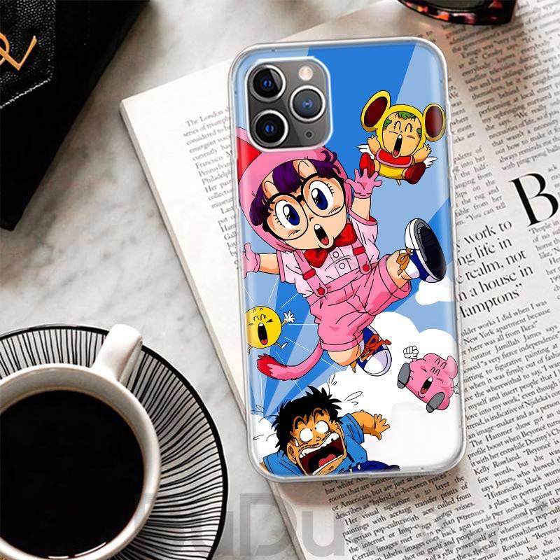 Чехол Arale Dr Slump для iPhone 17 Air 16 16E 15 Pro Max 14 Plus 13 Mini Чехол для телефона 12 11 7 8 SE Индивидуальная печать Корпус 16 15 Pr
