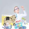 Детский DIY деревянный научный модель-конструктор маленькой машинки на ветряной тяге, настраиваемая развивающая игрушка