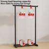 Сушилка для одежды в спальню Бытовая стойка для хранения одежды в гостиной Износостойкая одинарная стойка для одежды