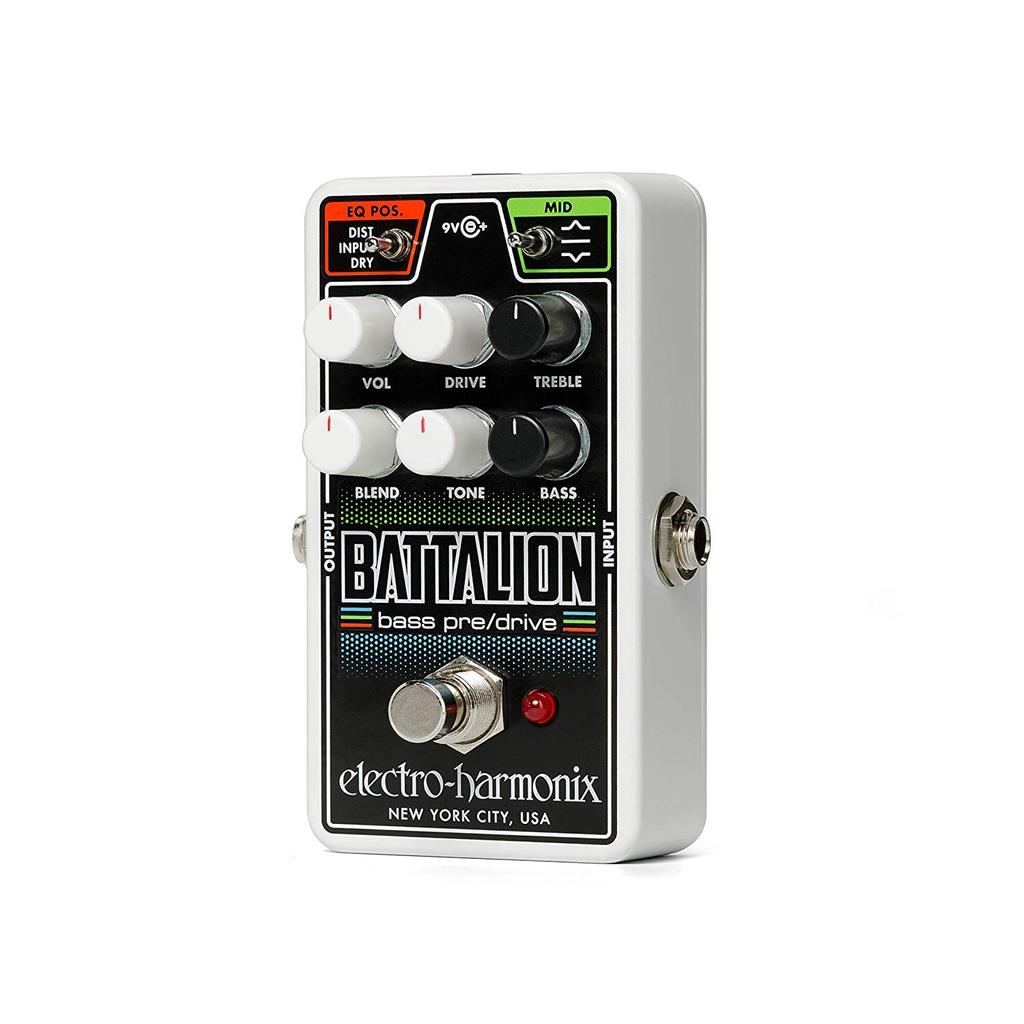 Nano Battalion Bass Preamp Overdrive Bass Effector ELECTRO-HARMONIX & "Goods"