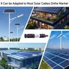 Solar Photovoltaic Diode Connector IP67 Waterproof 1000V 10A 20A PPO Insulation for PV Panel Cable System