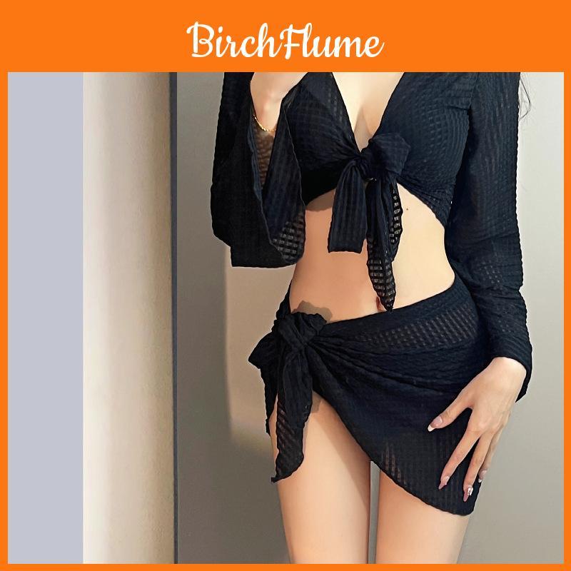 Womens Bikini Set Polyester Swimwear With Padded Cups For Vacation Resort Wear