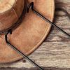 Multi-Functional Hat Coat Hanger Organizer Hat Hook Car Metal Rack Car Cowboy Hat Holder  Auto