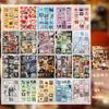 Scrapbook Japanese Cuisine Collection Sticker Book Japanese Ancient Style Material Paper Mobile Phone Back Sticker Stationery