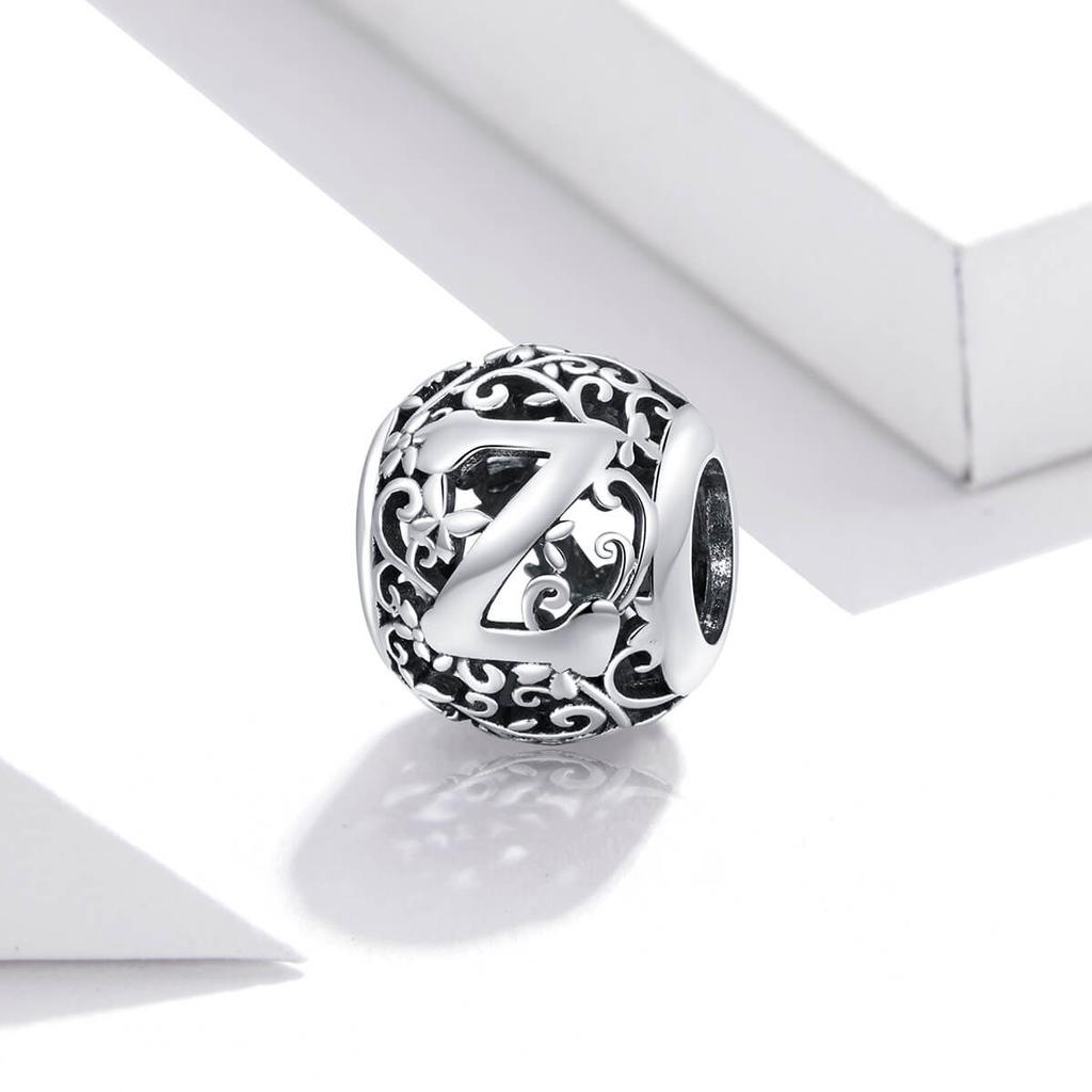 Charms Do Pandora Zawieszka Charms Literka Z Srebro 925