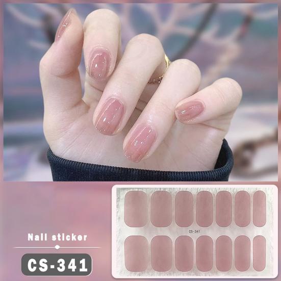 1 лист гелевых полосок для ногтей, не требующих УФ-лампы, легко наносятся и снимаются, самоклеящиеся наклейки для ногтей, долговечные, водостойкие, качественные, с блестками, однотонные, декоративные обертывания для ногтей