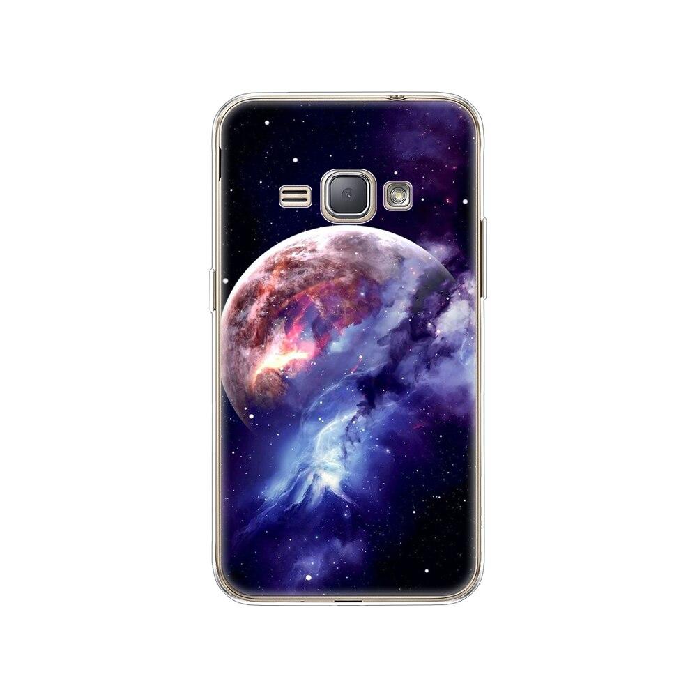 Мягкий чехол из ТПУ для Samsung Galaxy J1 2016 J120 J120F SM-J120F задняя крышка прозрачная 360 полная защитная крышка прозрачный