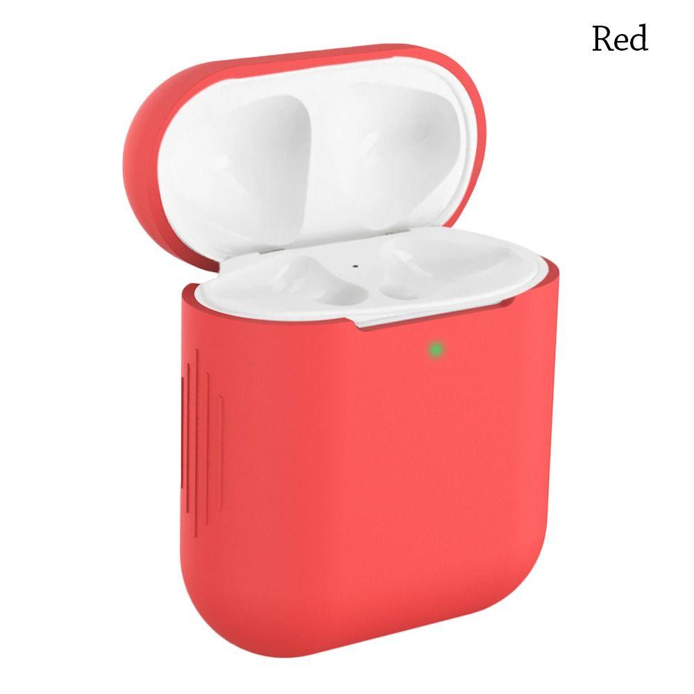 Тонкий защитный чехол, мягкий, для беспроводных наушников, противоударный силиконовый чехол для AirPods 1/2