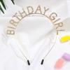 Styling Women Metal Alloy Birthday Party Tiara Princess Crown Birthday Girl Headband Hair Hoop