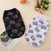 Breathable Dog Clothes Vest Letter Print T-shirt For Small Dogs Apparel Cats Costume Soft Puppy Pullover Chihuahua Pet Outfits