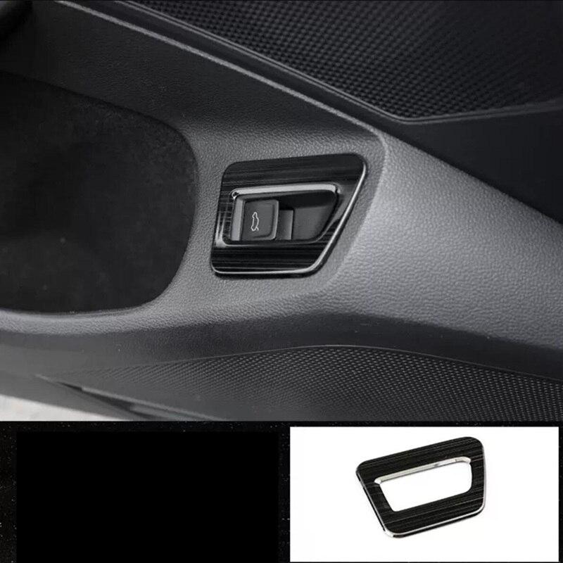 For VW Passat B8 2017-2021 1x Car Styling Stainless Steel Rear Trunk Switch Button Frame Trim Cover Decoration