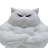 Статуэтка Мускулистый Кот, 3D-печатная стоячая фигурка мускулистого кота, Забавная причудливая фигурка котенка, Настольное украшение для гостиной, спальни, офисного стола, шкафа