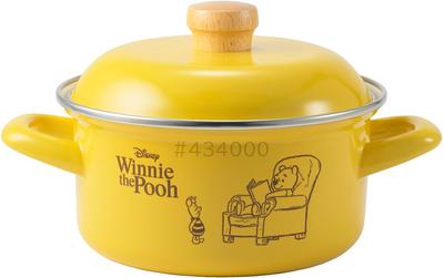 Эмалированная кастрюля Fuji Disney Winnie the Pooh на две руки 15 см DYQ-15W.P