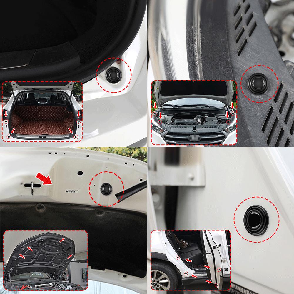 Suitable for Jeep JPB Renegade Wrangler jk compass grand cherokee gladiator door shock absorbing gasket buffer anti-collision si AKU1