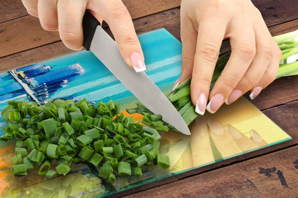 GLASS CUTTING BOARD 35x52 City