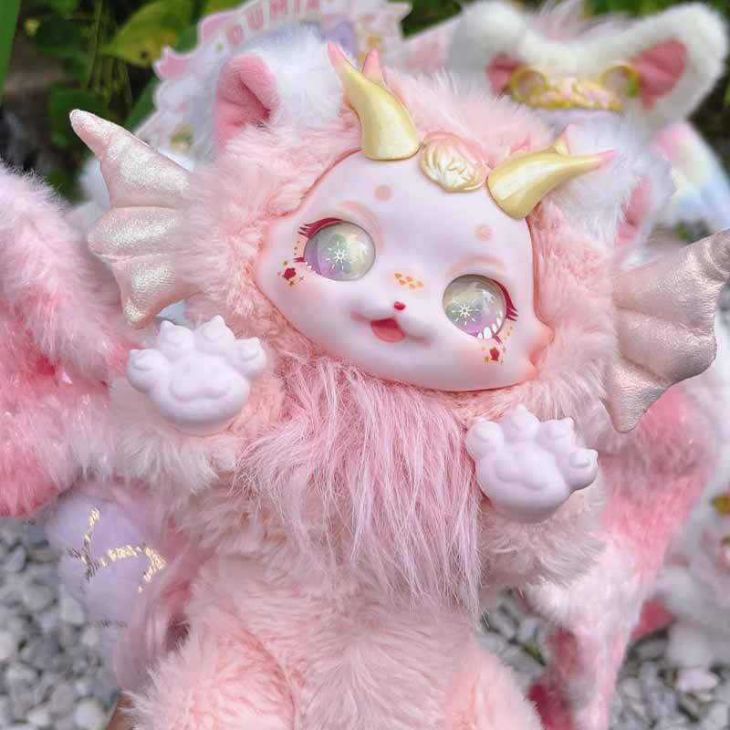 Mayteree Dumia Morino Star Boundless Series Blind Box Big Tail Doll Bedhead Cute Toys Ornament Mysterious Box Surprise Fun Gifts