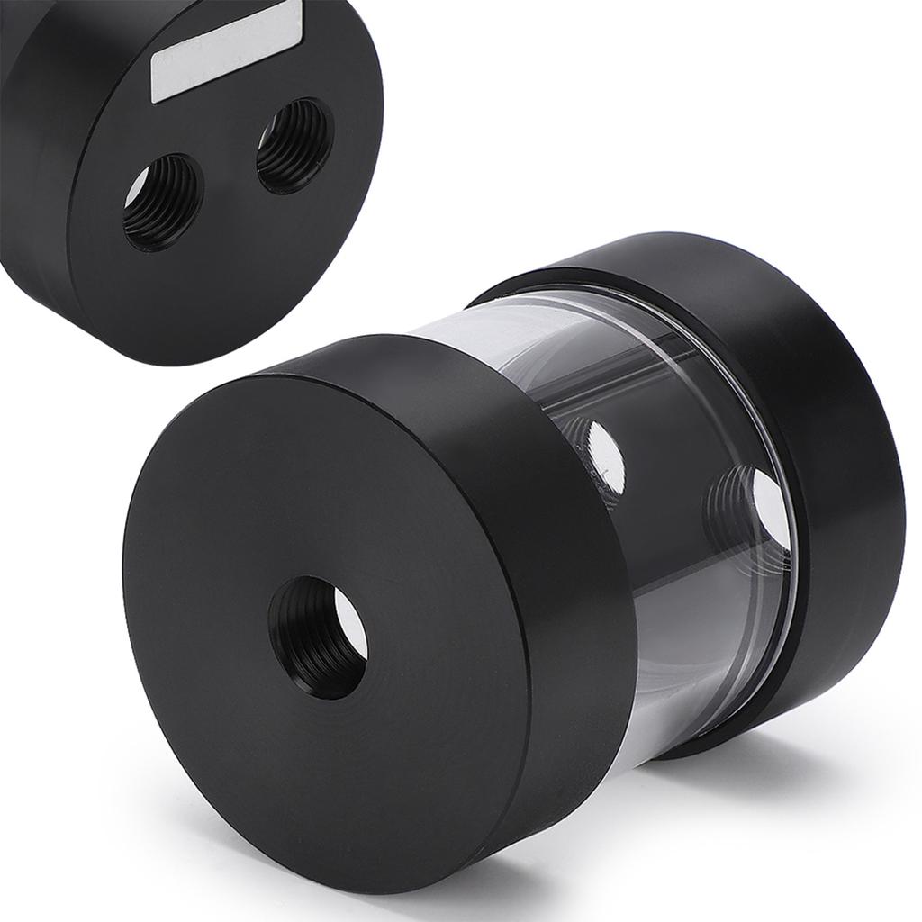 3 Holes Cylindrical Water Cooling Tank Computer Water Tank Replacement Computer Accessory