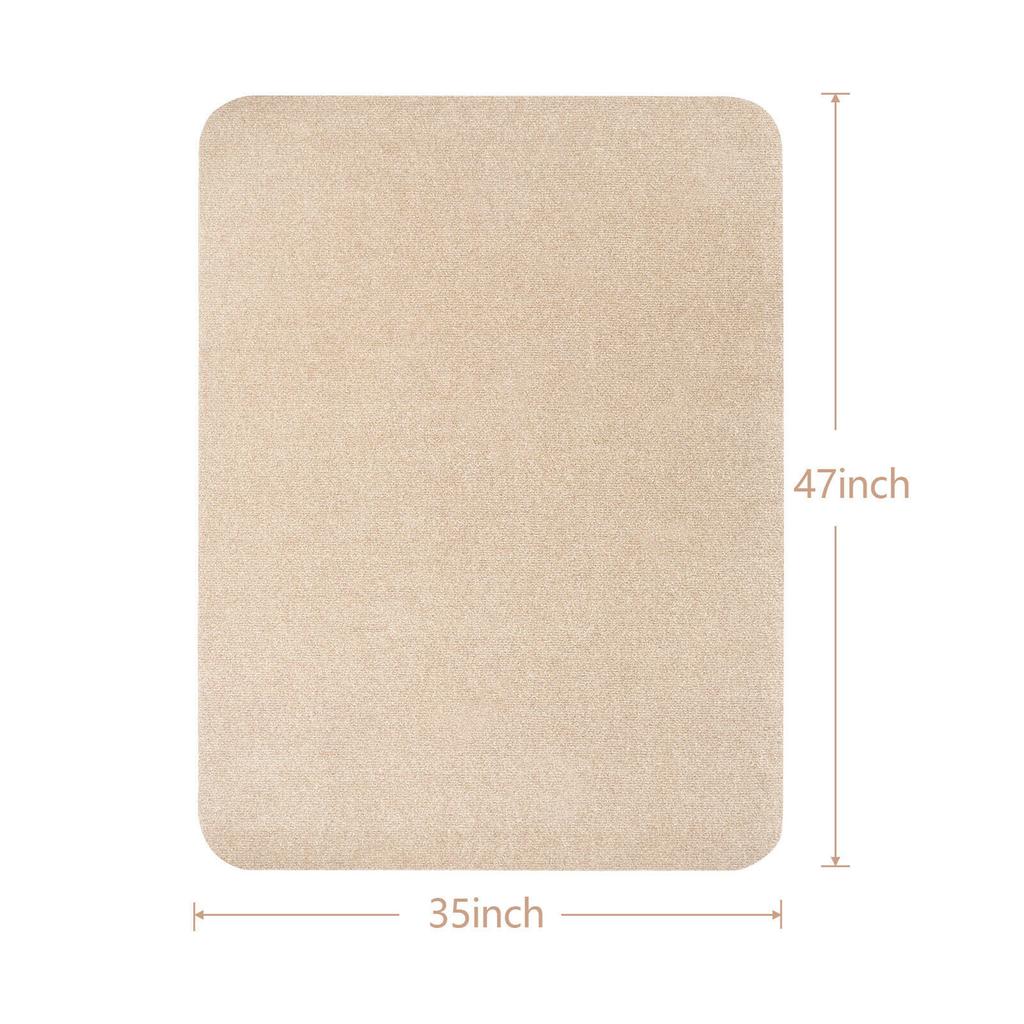 Floor Chair Mat Adhesive Non-slip Office Home Desk Chair Mat Carpet Floor Scratches Protector