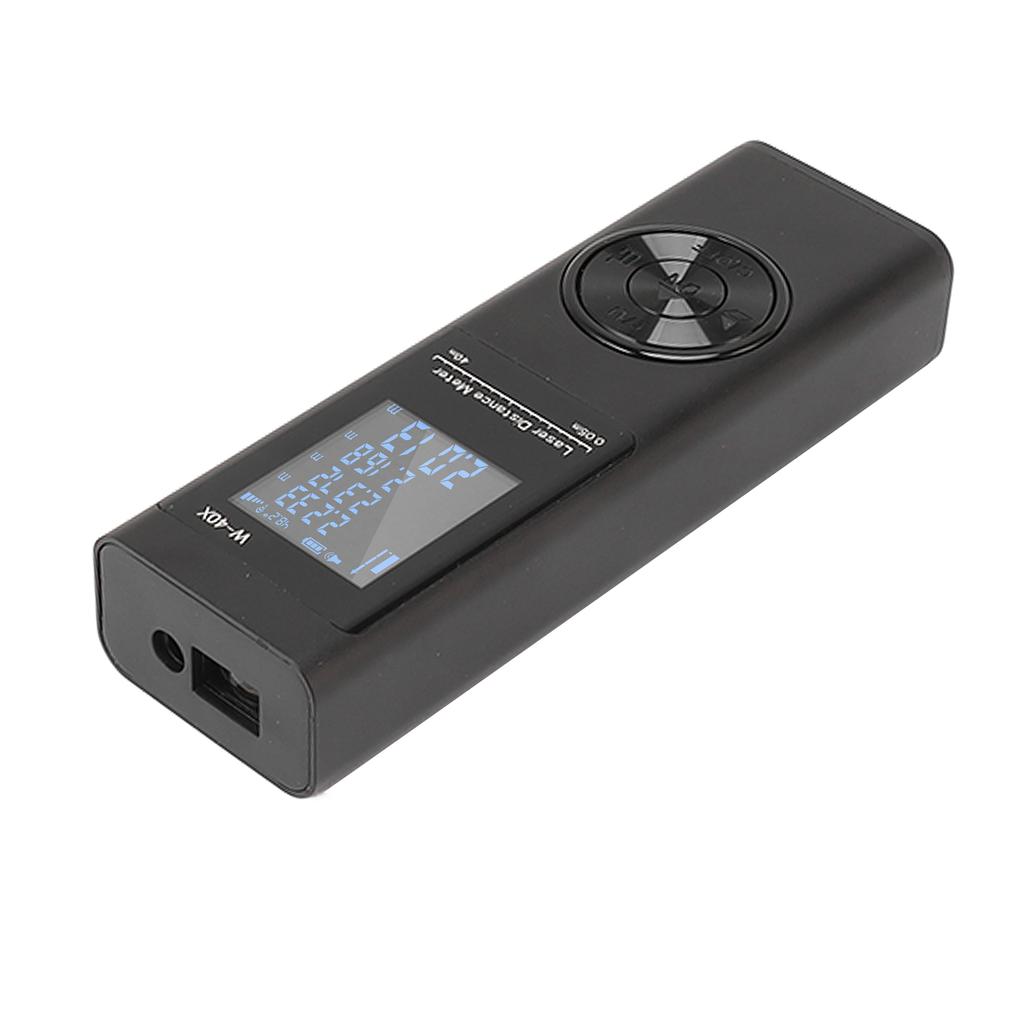 Laser Distance Meter High Accuracy Rechargeable 131ft Handheld Rangefinder with Electronic Level