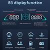 B3 HUD OBD Датчик Автомобильный Проекционный Дисплей Цифровой Спидометр Об/мин Температура воды Расход топлива Часы Напряжение Предупреждение о превышении скорости