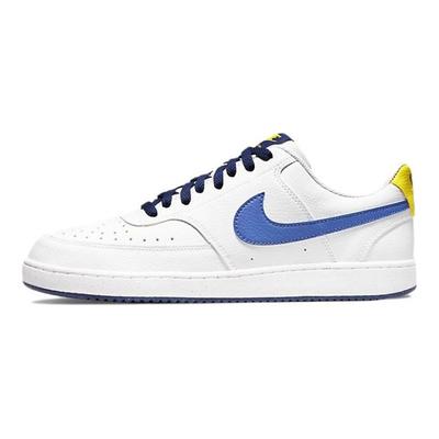 Court Vision Low Next Nature Белые мужские кроссовки Hyper Royal Blue-Void DH2987-103
