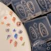 Silicone Nail Carving Mold Ocean Style Shell Conch Starfish 3D Stamping Plate Nails Stencils Diy Uv Gel Manicure Tools Nail Art