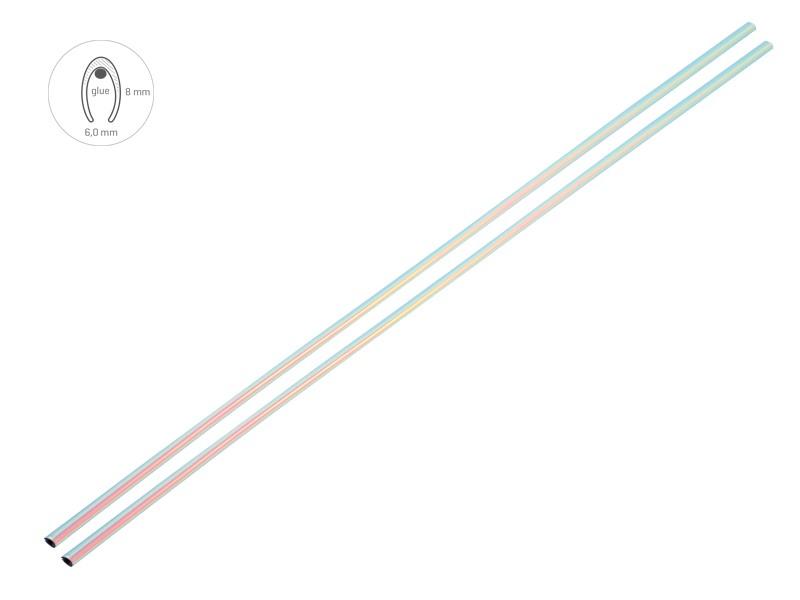 Бортики дверные, 65 см, радужные, 2 шт.