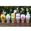 Delightful Ice Cream Animal Collectible Figurines Cute Shiba Inu Rabbit Panda Desk Decor