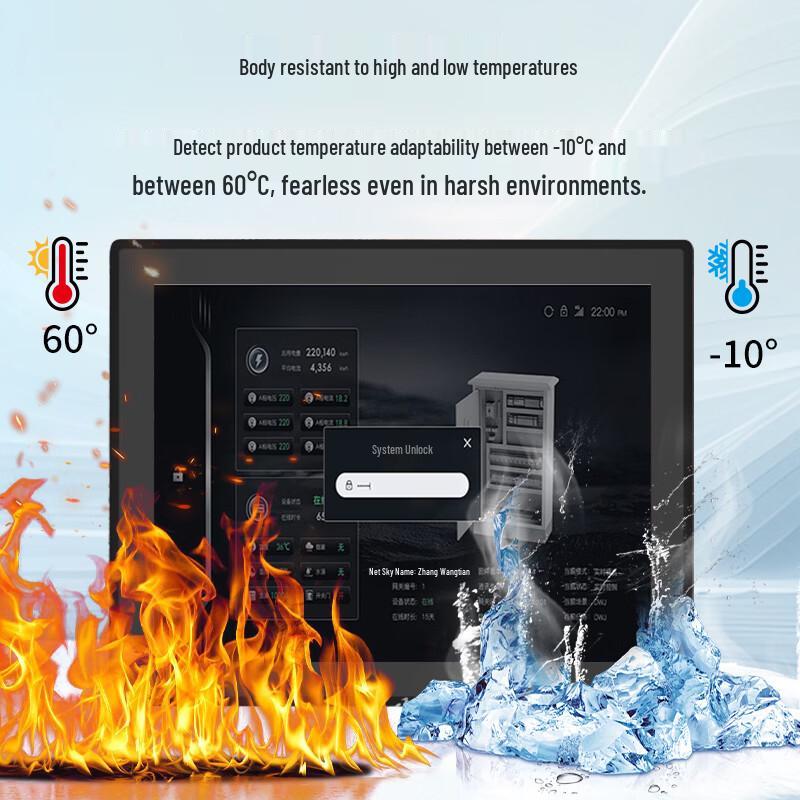 Shiji 15-inch Industrial Touchscreen All-in-One PC CN plug (adapter included)