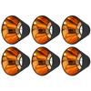 6PCS Fabric Lamp Shade Cloth Clip On Lampshade for E14 Table Chandelier Floor Light Wall Lamp