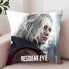 1 шт. Наволочка для декоративной подушки Resident Evil Requiem, двусторонняя, из мягкого льна, для спальни, гостиной, дивана, захватывающий подарок