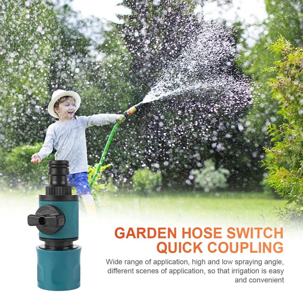 Garden Faucet Water Splitter Adjustable Multiple Outlet Hose Connector Double Tap Y Splitter Connector Nipple Y Type Nipple Butt