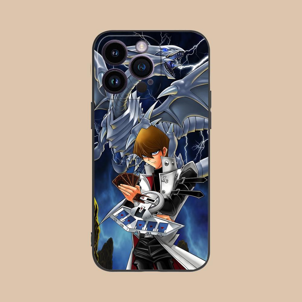 Yugioh Seto Kaiba Phone Case for iPhone 17 16 15 14 13 12 11 X XR XS 8 7 Air Pro Max Plus Mini Soft TPU Shockproof Cover