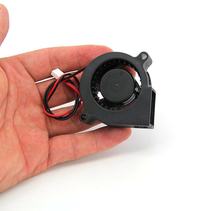 DC 5V 12V 24V 5020 5cmx2cm Бесщеточный охлаждающий турбонагнетатель Вентилятор подшипник скольжения Детали 3D-принтера Проектор Турбина 50 мм