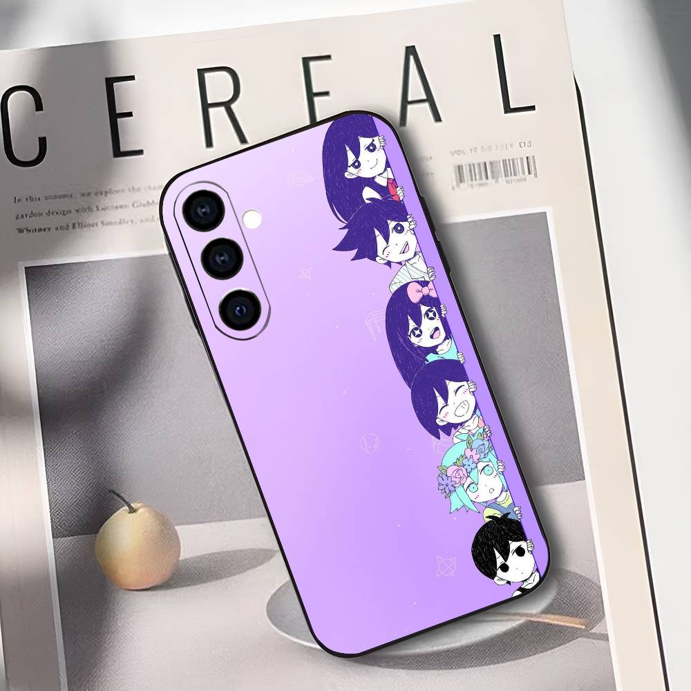 Game O-Omori Phone Case For Samsung Galaxy A73,A72,A71,A70,A53,A52,A51,Soft Silicone Black Cover