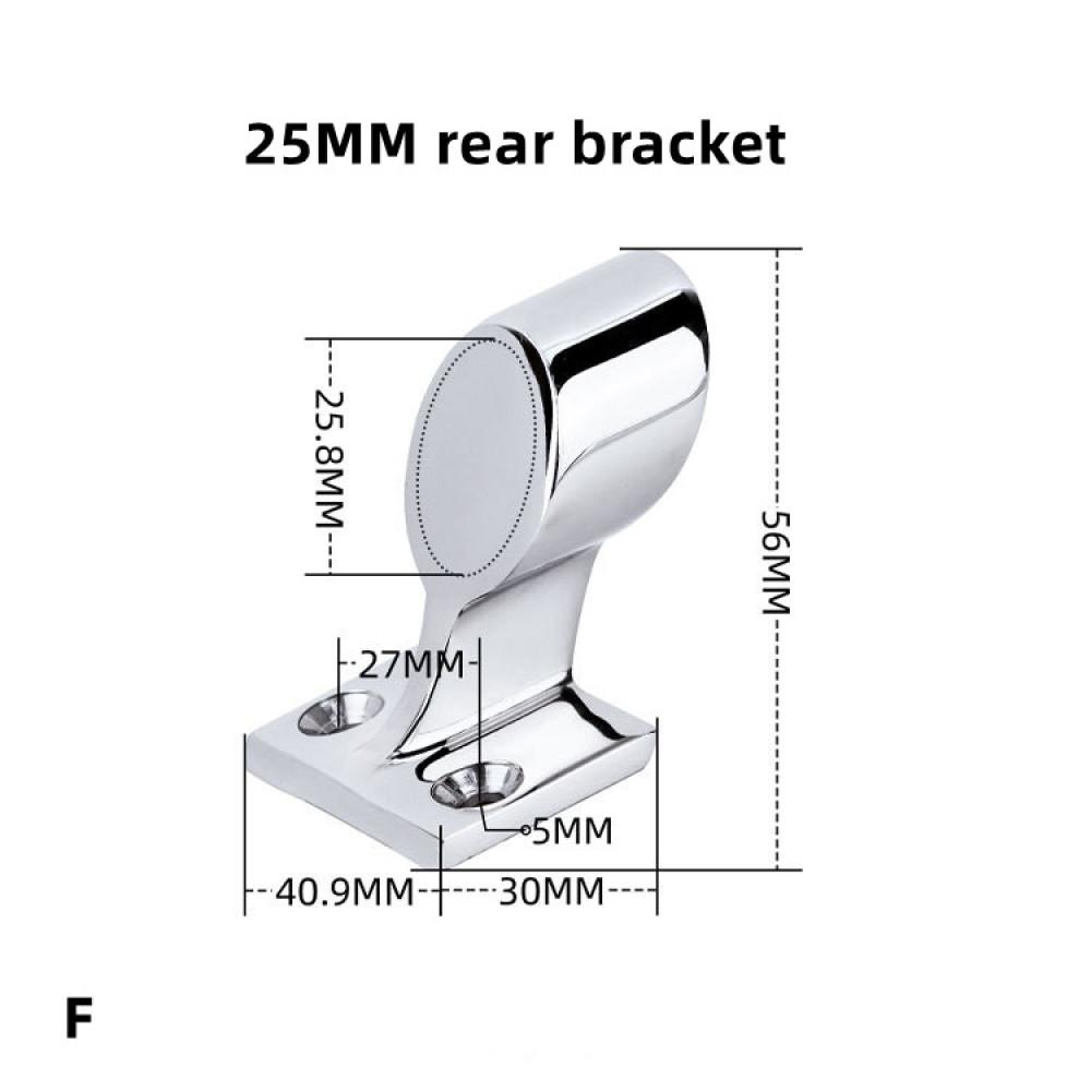 Поручень из нержавеющей стали 316, подъемный поручень на 60° для трубчатого наружного диаметра, морской лодки, яхты
